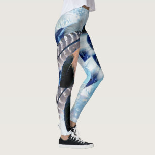 Leggings Catcher de rêve bleu exotique