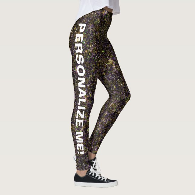 Leggings Caverne chatoyante Parties scintillant de bijoux B (Droite)