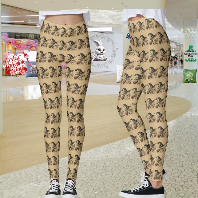 Leggings Ce soir nous volons Halloween  (Créateur téléchargé)