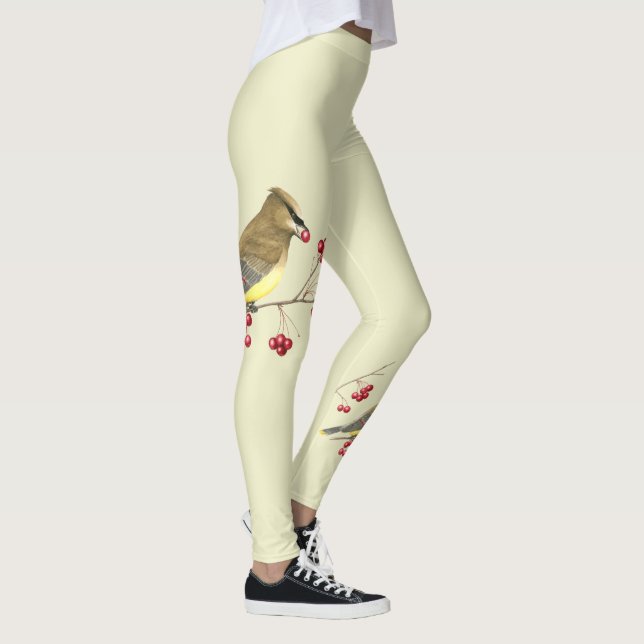 Leggings Cèdre cirage d'oiseaux (Droite)