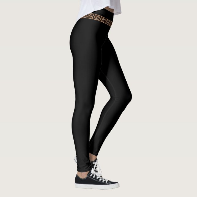 Leggings Ceinture simple d'or rustique du grec ancien (Droite)