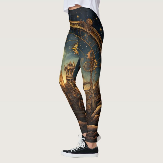 Leggings célestes de Steampunk (Gauche)