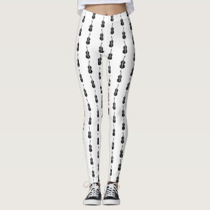 Leggings Cello Imprimer Musique Motif Thématique SUR MESUR