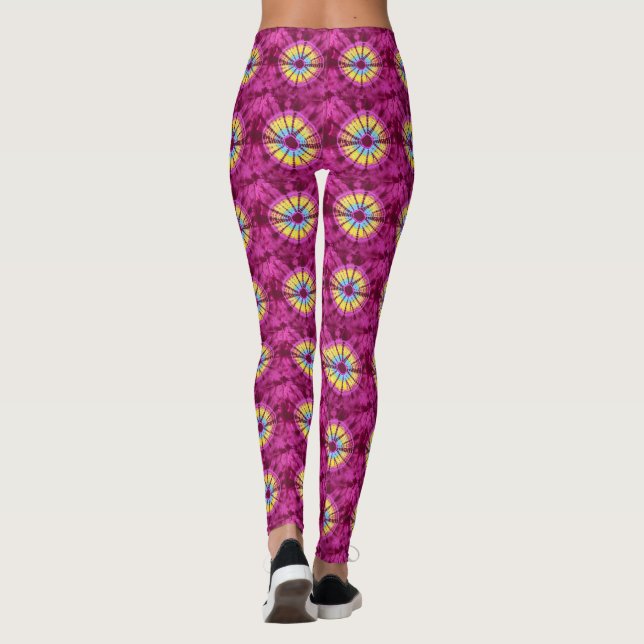 Leggings Cercle Hippie batik (Dos)