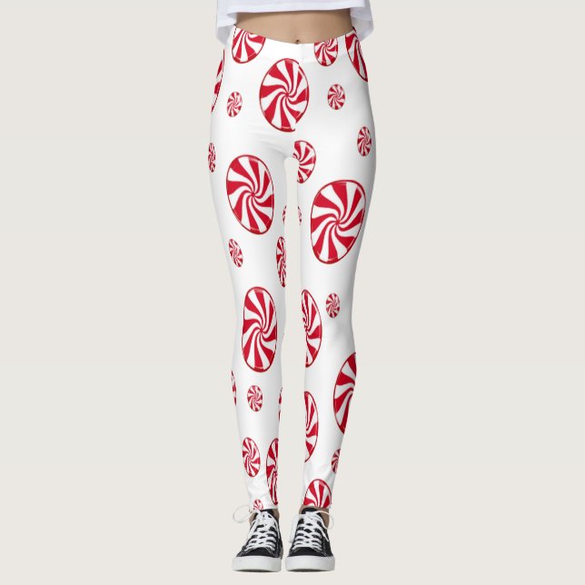 Leggings Cercle rouge (Devant)