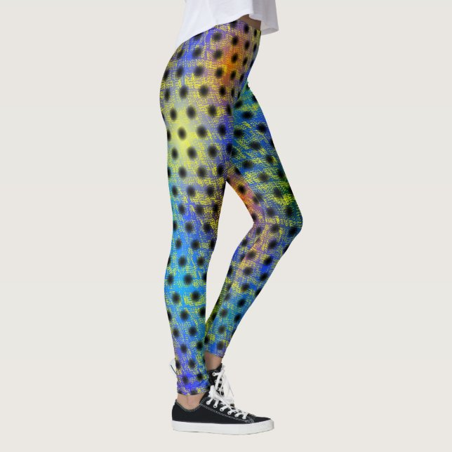 Leggings Cercles de bordure faibles sur l'arrière - plan de (Droite)