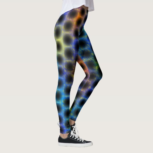 Leggings Cercles de bordure faibles sur l'arrière - plan de (Droite)