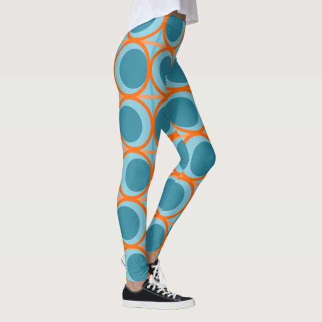 Leggings Cercles et lignes MCM (Droite)