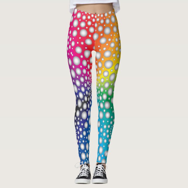 Leggings Cercles Mandala 2 (Devant)