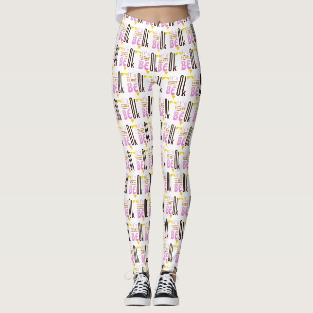 Leggings C'est bon de ne pas être d'accord (Devant)