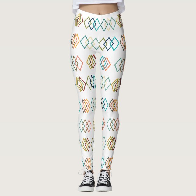 Leggings Chaînes de diamant (Devant)