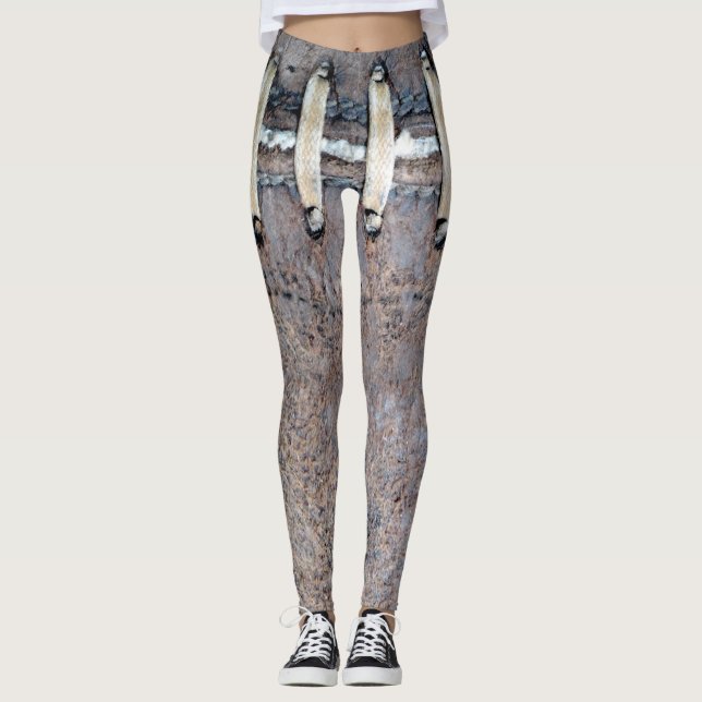 Leggings Chaînes de football horizontales (Devant)