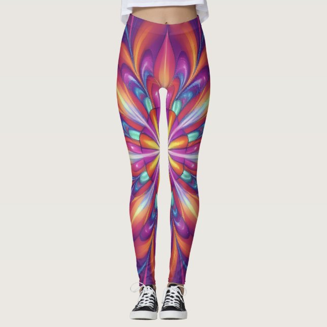 Leggings Chakra du cœur  (Devant)