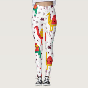 Leggings Chameau plat, motif décorative.