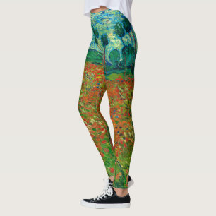 Leggings Champ de pavot par Vincent van Gogh