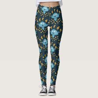 Leggings Champignon de métaux lourds de musique de bande