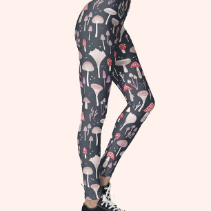 Leggings Champignons des Toadstool de champignons