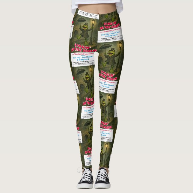 Leggings Chantant dans le Parodie de Film d'Égout (Devant)