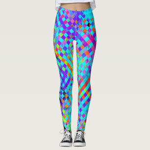 Leggings Chaos structurés Abstraits
