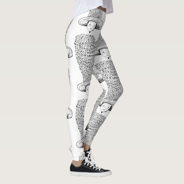 Leggings Chapeau de fleurs (Droite)