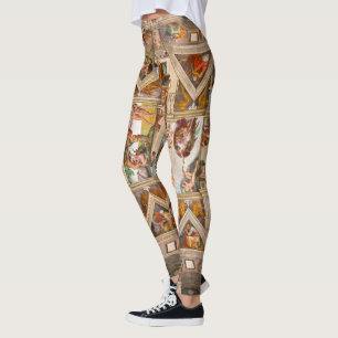Leggings Chapelle Sixtine Plafond par Michel-Ange