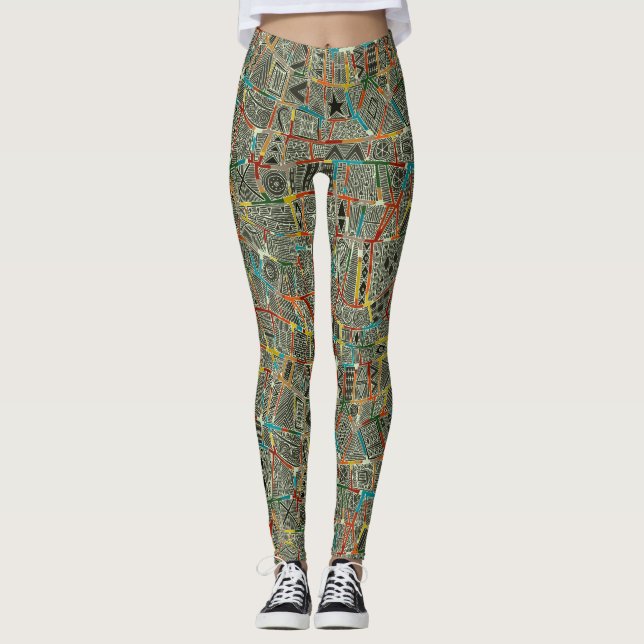 LEGGINGS CHARBON DE BOIS D'ESHE (Devant)