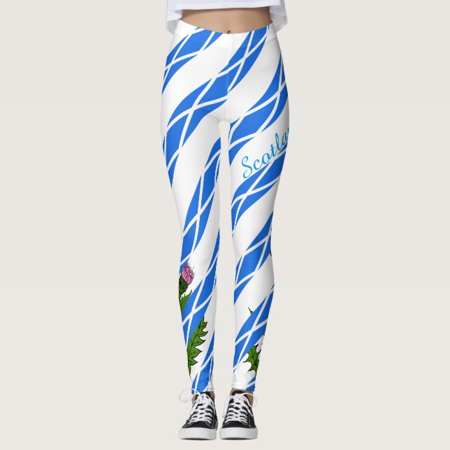 Leggings Chardon écossais (Devant)