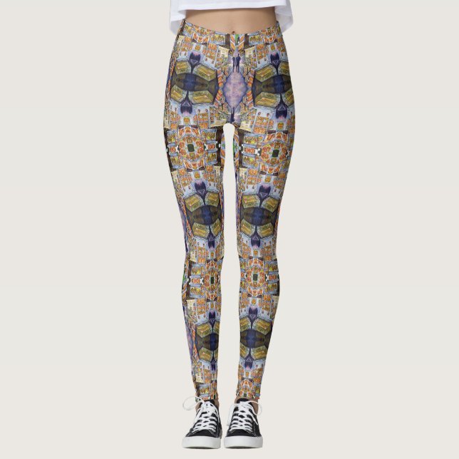 Leggings Charge de travail artistique extraordinaire (Devant)