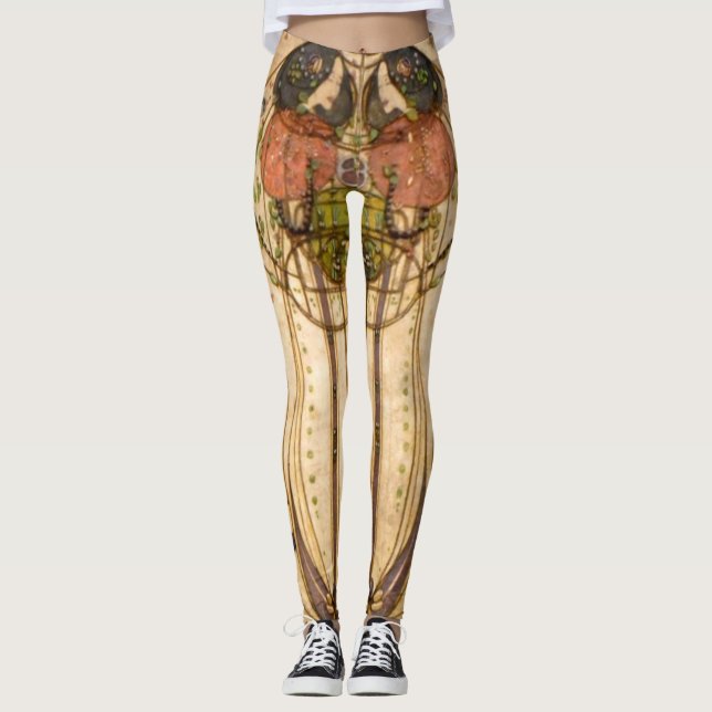 Leggings Charles Rennie Mackintosh Le Wassail (Devant)
