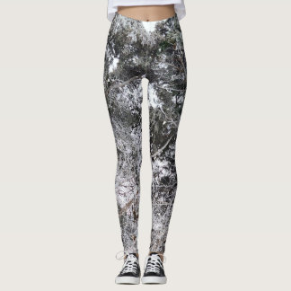 Leggings Chasse au Camouflage Motif de neige 4