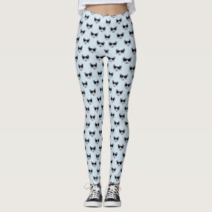 Leggings Chat cool avec lunettes de soleil