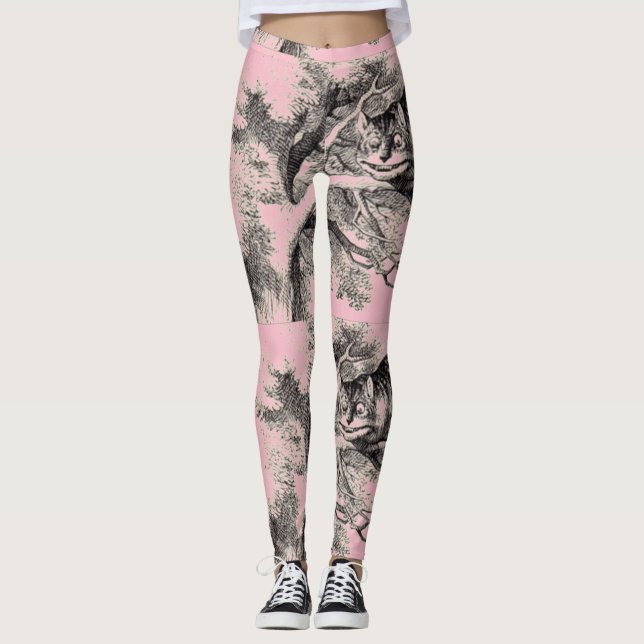 Leggings Chat de Cheshire (Devant)