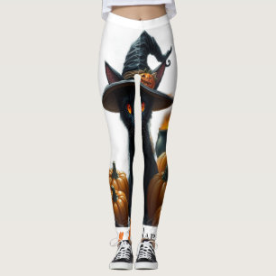 Leggings Chat d'Halloween 
