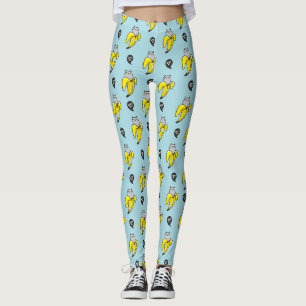 Leggings Chat en banane