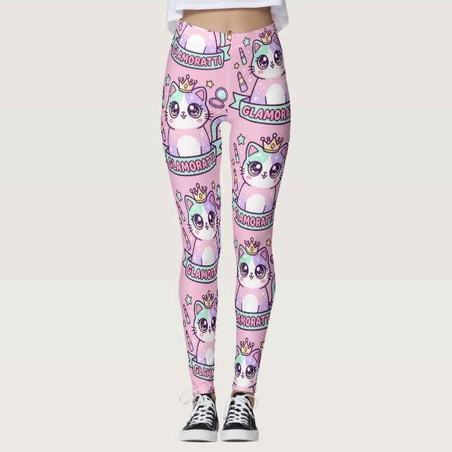 Leggings Chat Glamoratti (Devant)