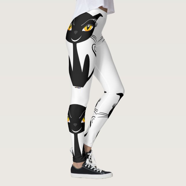 Leggings Chat noir Whimsical (Droite)