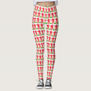 Leggings Chat Oriental Lucky Patterned