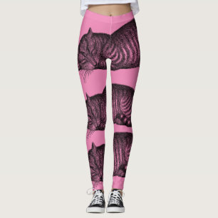 LEGGINGS CHAT TIGRÉ & PANTALON DE YOGA ROSE