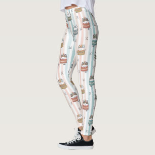Leggings  Chats Boho Motif Tribal 