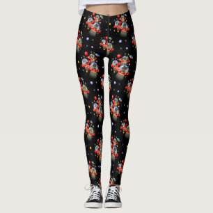 Leggings Chats et chatons dans des soucoupes volantes vaiss