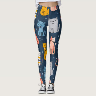 Leggings Chats mignons chats chats chatons Design sans cout