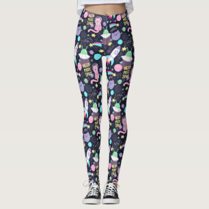 Leggings Chats spatiaux cool