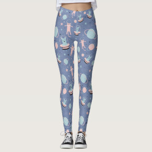 Leggings Chats spatiaux cool