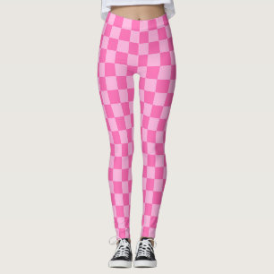 Leggings Chaud Pink Checkerboard
