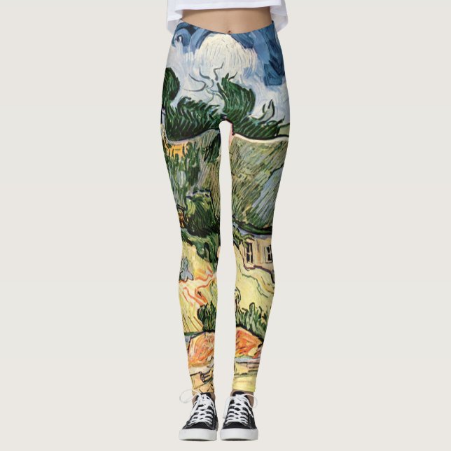 Leggings Chaumières à Cordevill Vincent  van Gogh  (Devant)