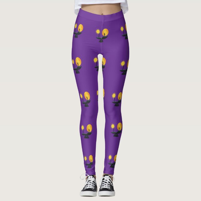 Leggings Chaussettes d'équipage (Devant)