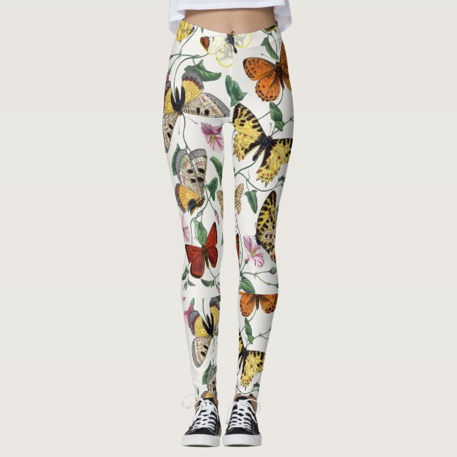 Leggings Chaussettes d'équipage pour Noël (Devant)