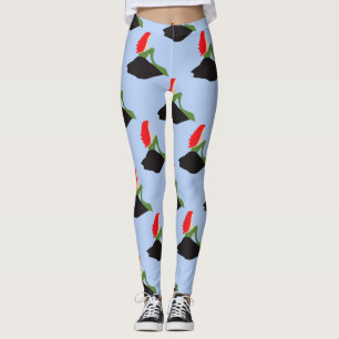 Leggings Chauve-mère assise à Thunder_Cove