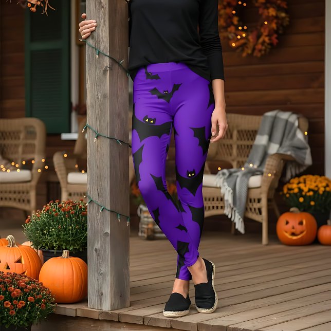 Leggings Chauves-souris d'Halloween (Créateur téléchargé)