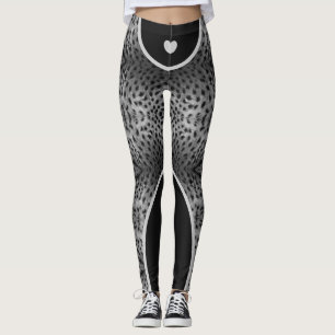 Leggings Cheetah Heart You !
